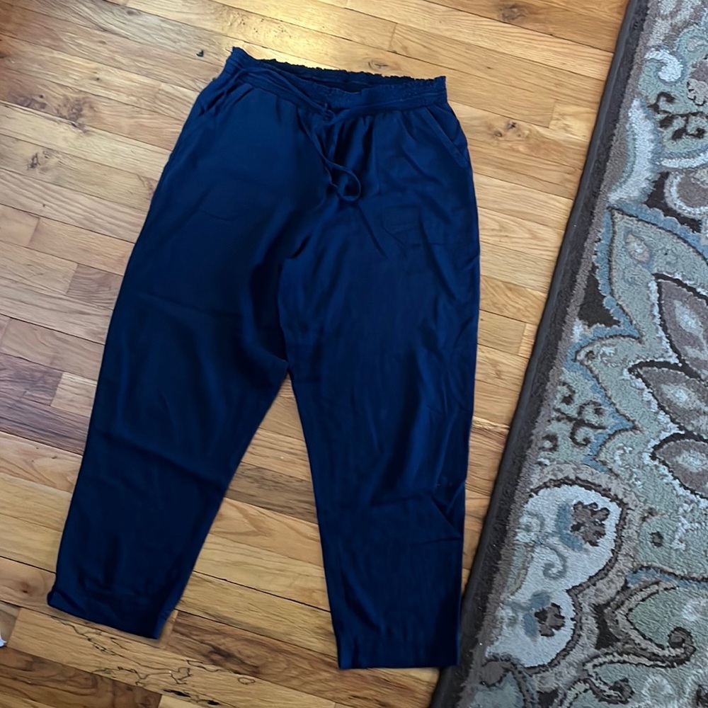 Lucky brand casual blue pull-on pants